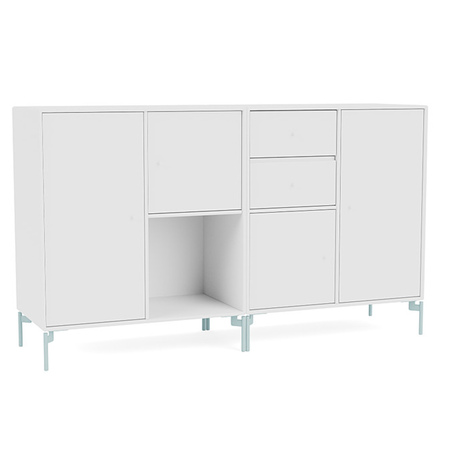 Montana Couple Sideboard New White 101, Flint 148 lackiert
