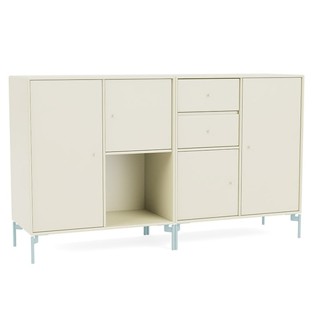Montana Couple Sideboard Vanilla 150, Flint 148 lackiert
