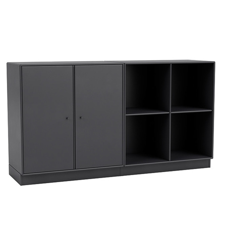 Montana Pair Classic Sideboard Anthracite 04, Sockel H: 7 cm 