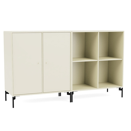 Montana Pair Classic Sideboard Vanilla 150, Black 05 lackiert