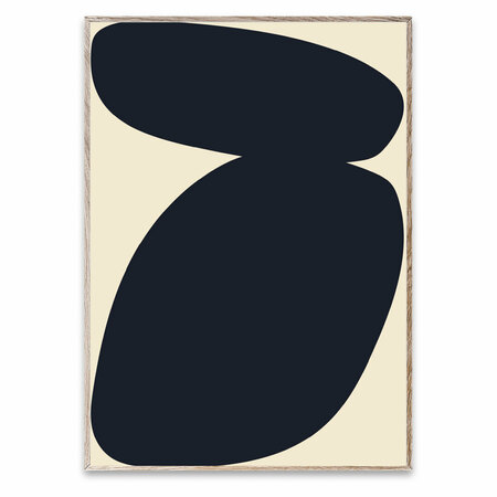 Paper Collective Illustration 'Solid Shapes 03' 50 x 70 cm 