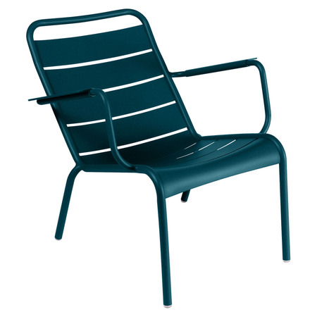 Fermob Tiefer Sessel 'Luxembourg'  Acapulcoblau 21