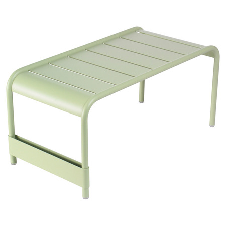 Fermob Hocker 'Luxembourg' zu Lounger Lindgrün 65, Gross - B: 86 cm