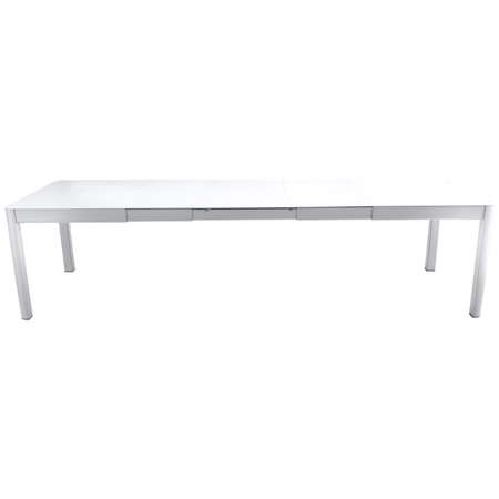 Fermob Tisch 'Ribambelle' Weiss 01, 149/290 x 100 / 3 Einlegeplatten