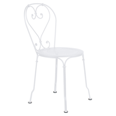Fermob Stuhl '1900' Weiss 01, ohne Armlehne