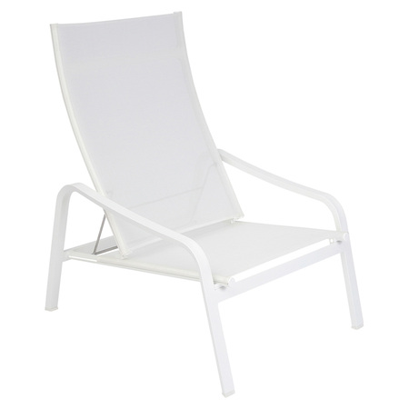 Fermob Tiefer Sessel Alizé Weiss 01