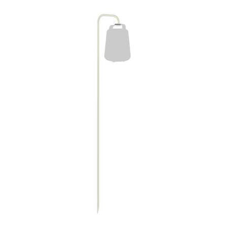 Fermob Lampenfuss für Lampe 'Balad' Fuss zum einstecken, Lehmgrau A5
