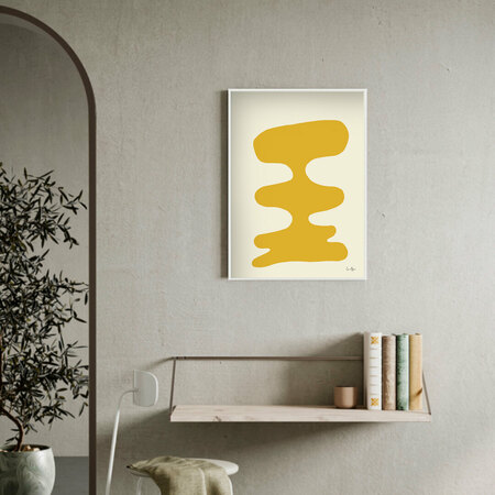 Art Print 'Soft Yellow'