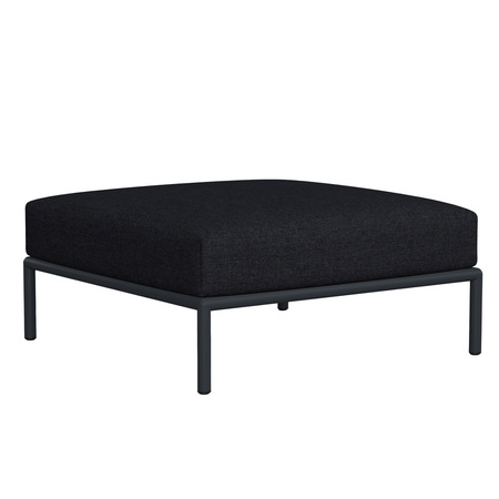 Houe LEVEL Ottoman Graphitgrau 68 - Sunbrella Heritage