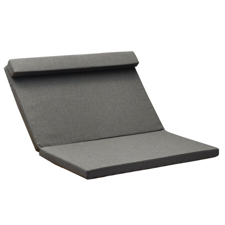 Skagerak by Fritz Hansen Riviera Lounge Cushion Charcoal