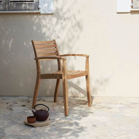 Skagerak by Fritz Hansen Ballare Chair Teak