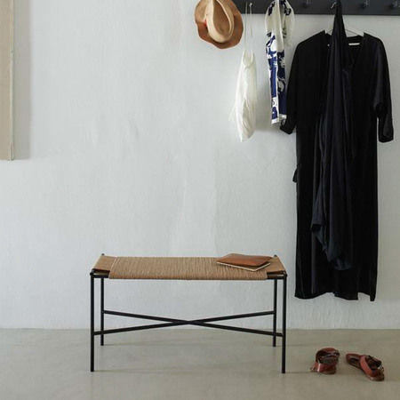 Skagerak by Fritz Hansen Vent Bench Black