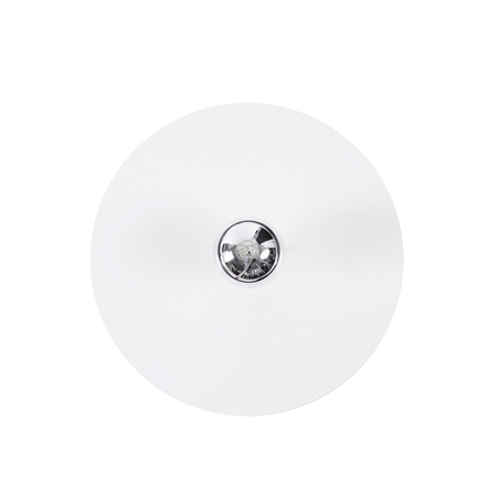 Lehni LED-Wand-Deckenleuchte von 'Lehni'  Ø: 20 cm, Aluminium weiss pulverbeschichtet