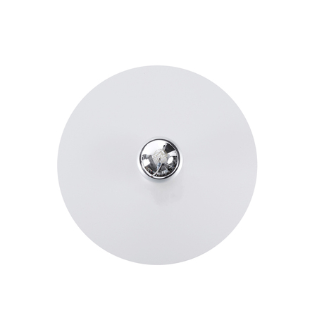 Lehni LED-Wand-Deckenleuchte von 'Lehni'  Ø: 20 cm, Aluminium farblos eloxiert