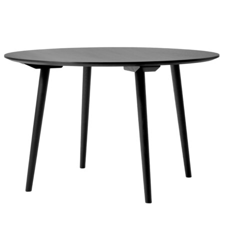 &Tradition In Between Tisch SK3 & SK4 Ø: 120 cm , Eiche schwarz lackiert
