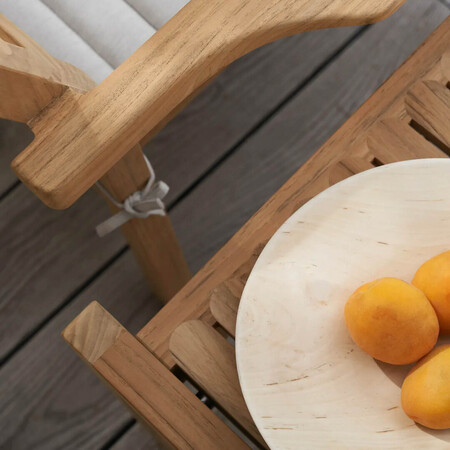 Carl Hansen & Søn AH911 Outdoor Lounge Table / Stool Teak unbehandelt