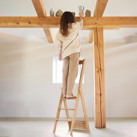 Form & Refine Step by Step Ladder Eiche weiss geölt 