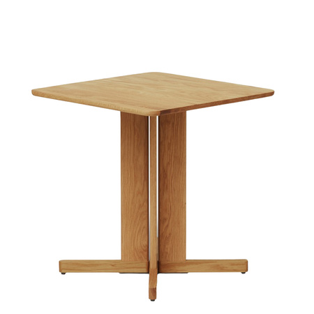 Form & Refine Quatrefoil Table 68x68 Eiche geölt, B: 68 cm / T: 68 cm 