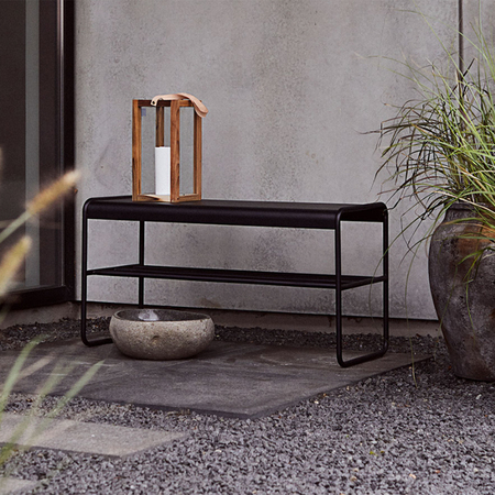 MUUBS Bench Copenhagen Schwarz