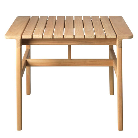 FDB Mobler M19 Sammen Lounge Table Teak Natur, B: 81.5 cm / T: 81.5 cm