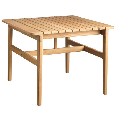 FDB Mobler M19 Sammen Lounge Table Teak Natur, B: 81.5 cm / T: 81.5 cm