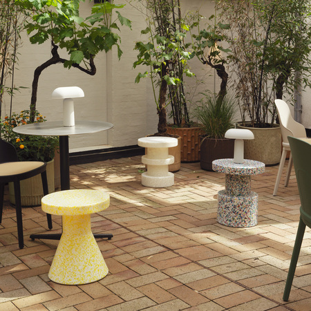 Normann Copenhagen Bit Stool Cone Gelb