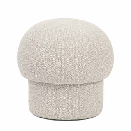 Design House Stockholm Uno Pouf Cream, Ø: 50 cm
