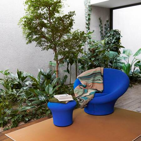 SULA Marble Blanket Basil Smash 150 x 200 cm