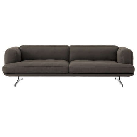&Tradition Inland AV23 Aluminium poliert, Nussbraun 004 - Clay