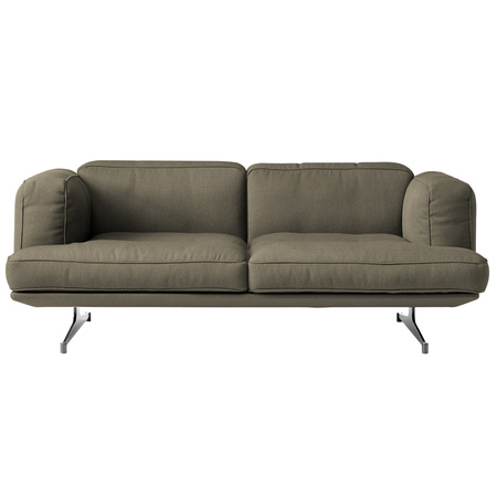 &Tradition Inland AV22 Aluminium poliert, Schilfgrün 015 - Clay