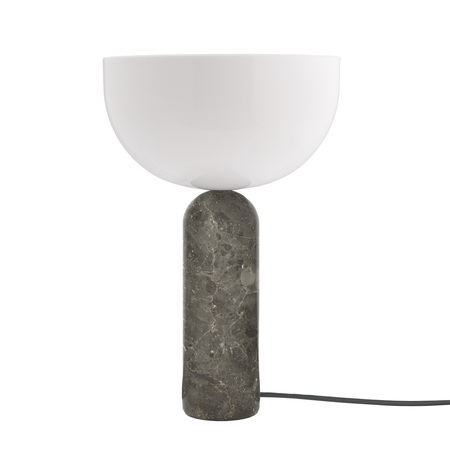 New Works Kizu Table Lamp Marmor Gris du Marais, Ø: 30 cm / H: 45 cm