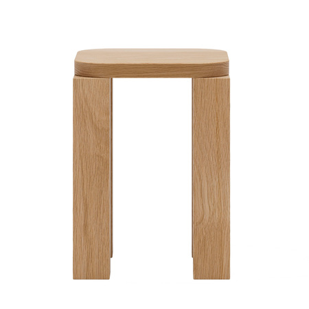 New Works Atlas Stool Eiche natur, H: 44 cm