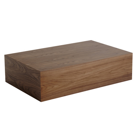 New Works Mass Coffee Table High Standardvariante, Walnussfurnier