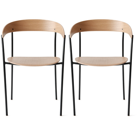 New Works Missing Armchair Eiche natur