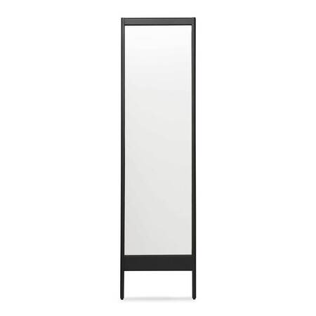 Form & Refine Anlehnspiegel 'A Line' Eiche schwarz gebeizt
