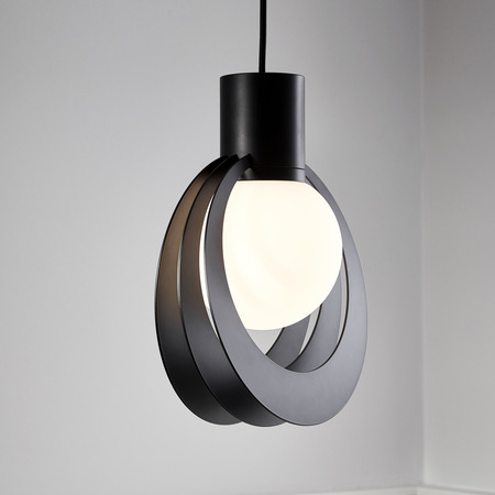 Woud Lunar Pendant Schwarz