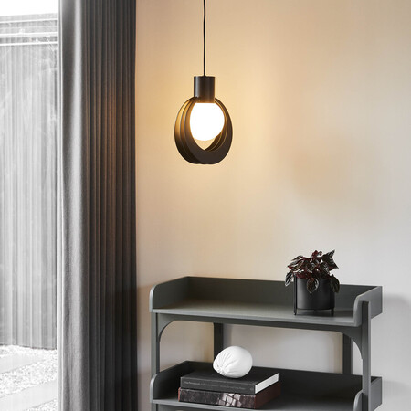 Woud Lunar Pendant Schwarz