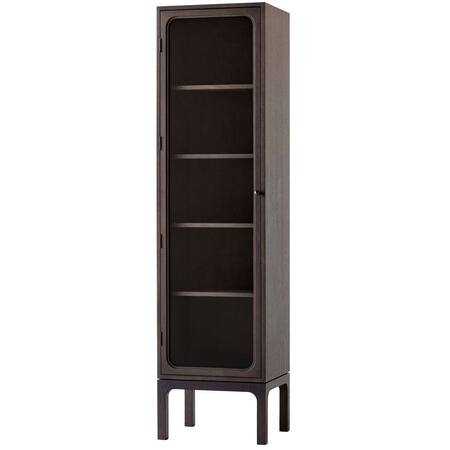 &Tradition Trace Single Cabinet SC87 B: 50 cm, Eiche dunkel gebeizt