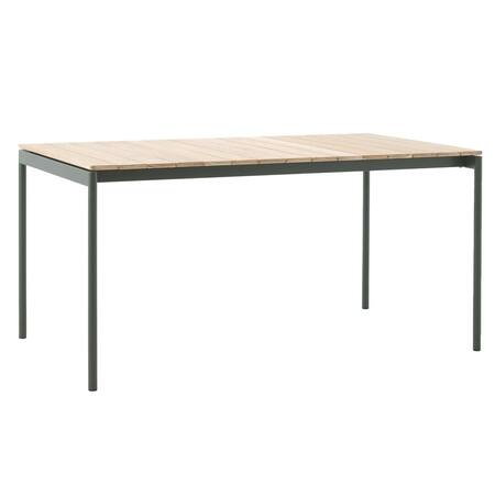 &Tradition Ville Dining Table AV25 & AV26 Bronze Green, B: 150 cm / T: 90 cm