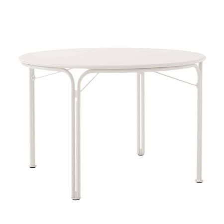 &Tradition Thorvald Dining Table SC98 Ivory, Ø: 115 cm / H: 73 cm