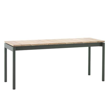 &Tradition Ville Bench AV27 & AV28 Bronze Green, B: 110 cm