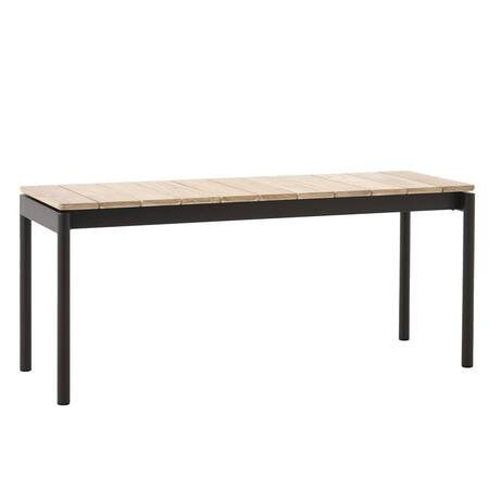 &Tradition Ville Bench AV27 & AV28 Warm Black, B: 110 cm