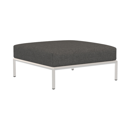 Houe LEVEL Ottoman Muted White 43, Dunkelgrau 98 - Sunbrella Basic