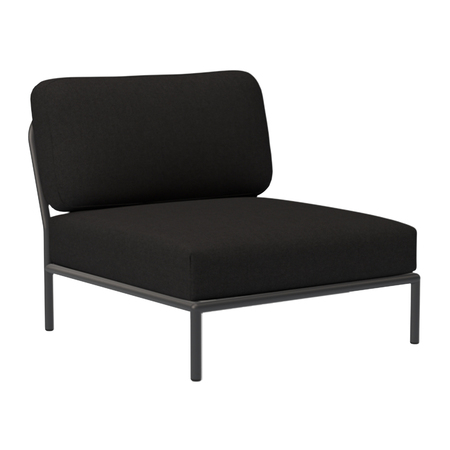 Houe Level Chair Dark Grey 51, Char 68 - Sunbrella Heritage