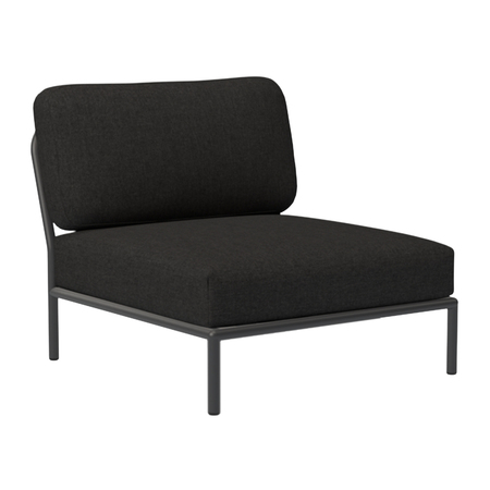 Houe Level Chair Dark Grey 51, Anthrazit 57 - Sunbrella Natte	