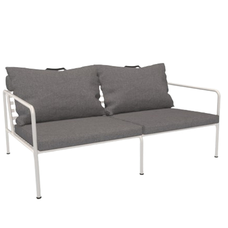Houe Sofamodul 'Avon' Muted White 08, Slate 64 - Sunbrella Heritage