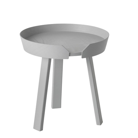 Muuto Around Coffee Table Grau, Ø: 45 cm / H: 46 cm