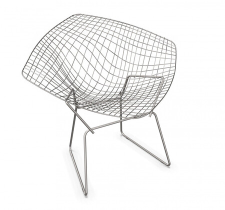 Knoll International Diamond Sessel Chrom