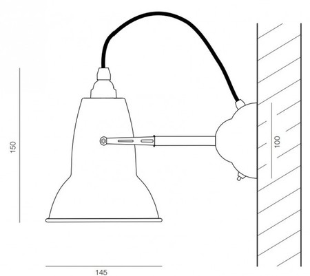 Leuchte Original 1227 Brass Anglepoise