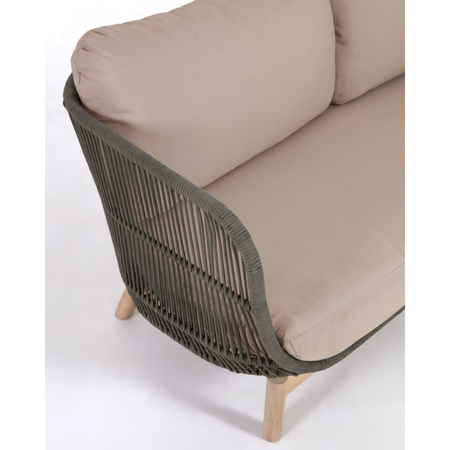 Catalina Outdoor Sofa 3 Sitzer Grun Detail 3